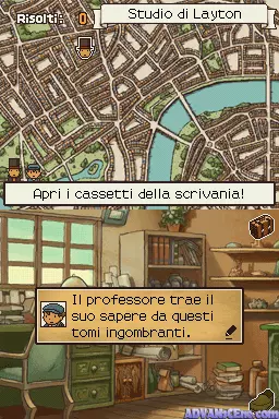 Image n° 3 - screenshots : Professor Layton e lo Scrigno di Pandora, Il